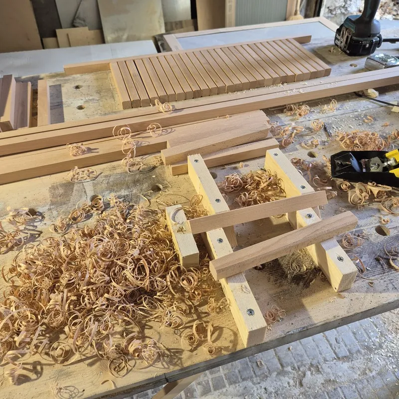 costruzione delle spondine lettino montessoriano legno